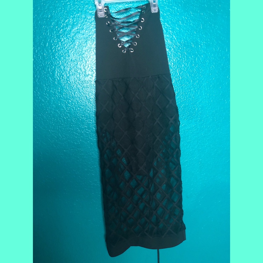 Mini See Through Dress from Fashion Nova